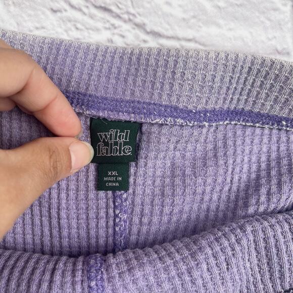 G4008 Wild Fable Waffle Flare Pants size XXL - Picture 6 of 10